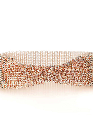 Mesh narrow bracelet
